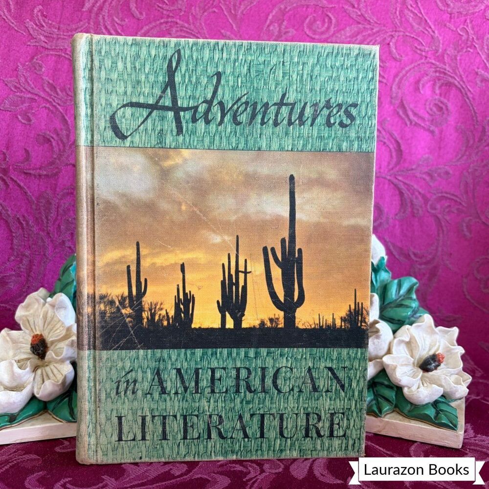 1952 Adventures in American Literature, Vintage School Book